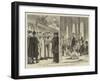 Visit of the Softas and Ulemas to Buda-Pesth-null-Framed Giclee Print