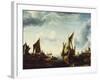 Visit of the Stadholder, Prince Frederik Hendrik to the Fleet of the States General at Dordrecht-Jan Van De Cappelle-Framed Giclee Print