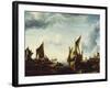 Visit of the Stadholder, Prince Frederik Hendrik to the Fleet of the States General at Dordrecht-Jan Van De Cappelle-Framed Giclee Print