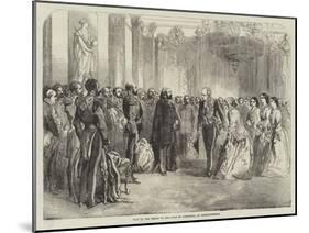 Visit of the Sultan to the Duke of Cambridge, at Constantinople-null-Mounted Giclee Print