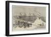 Visit of the Viceroy of India to the Sassoon Dock at Bombay-null-Framed Giclee Print