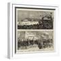 Visit of their Royal Highnesses Princes Albert Victor and George of Wales to Dublin-null-Framed Giclee Print