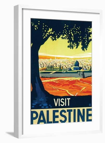 Visit Palestine-Franz Kraus-Framed Art Print