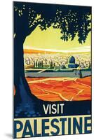 Visit Palestine-Franz Kraus-Mounted Art Print