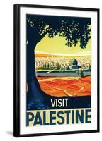 Visit Palestine-Franz Kraus-Framed Art Print