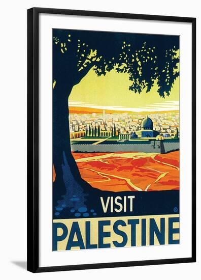 Visit Palestine-Franz Kraus-Framed Art Print