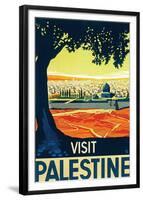 Visit Palestine-Franz Kraus-Framed Art Print