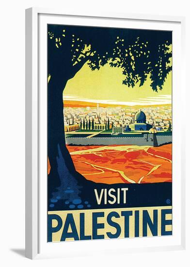 Visit Palestine-Franz Kraus-Framed Art Print