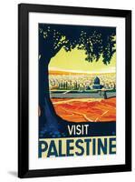 Visit Palestine-Franz Kraus-Framed Art Print