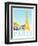 Visit Paris-The Saturday Evening Post-Framed Giclee Print