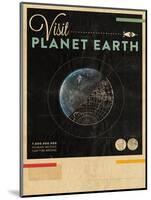 Visit Planet Earth-Hannes Beer-Mounted Art Print