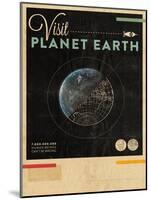 Visit Planet Earth-Hannes Beer-Mounted Art Print