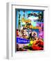 Visit Rainbow Santa Monica 1-Victoria Hues-Framed Premium Giclee Print