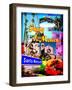 Visit Rainbow Santa Monica 1-Victoria Hues-Framed Giclee Print