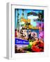 Visit Rainbow Santa Monica 1-Victoria Hues-Framed Giclee Print