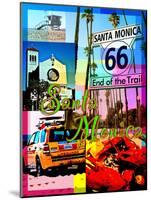 Visit Rainbow Santa Monica 5-Victoria Hues-Mounted Giclee Print