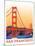 Visit San Francisco-The Saturday Evening Post-Mounted Giclee Print