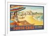 Visit Santa Cruz-Kerne Erickson-Framed Premium Giclee Print