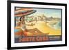 Visit Santa Cruz-Kerne Erickson-Framed Premium Giclee Print