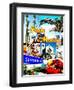 Visit Santa Monica 2-Victoria Hues-Framed Giclee Print