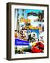 Visit Santa Monica 2-Victoria Hues-Framed Giclee Print