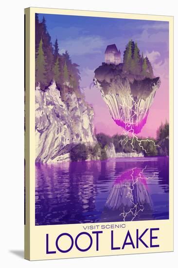 Visit Scenic Loot Lake-null-Stretched Canvas