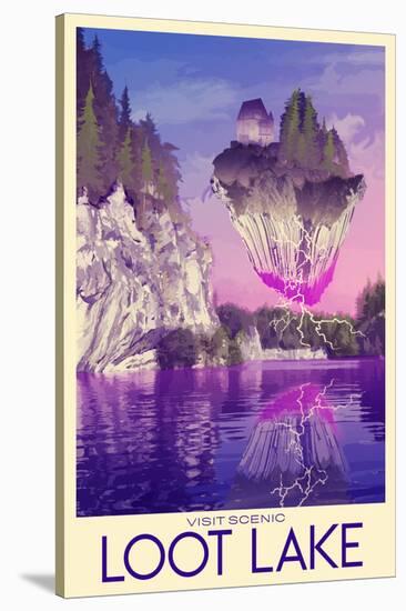 Visit Scenic Loot Lake-null-Stretched Canvas