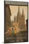 Visit Spain, Burgos, Marvelous Gothic Land of El Cid-null-Mounted Giclee Print