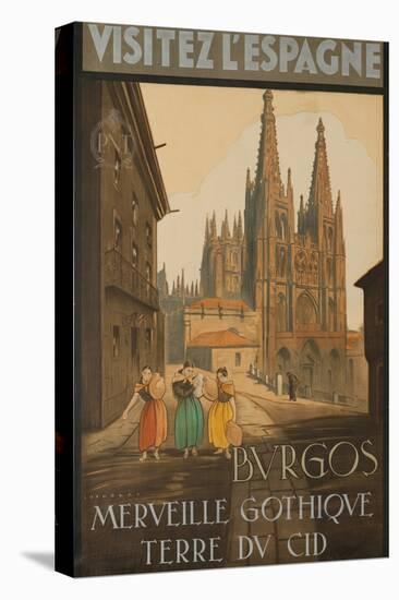 Visit Spain, Burgos, Marvelous Gothic Land of El Cid-null-Stretched Canvas