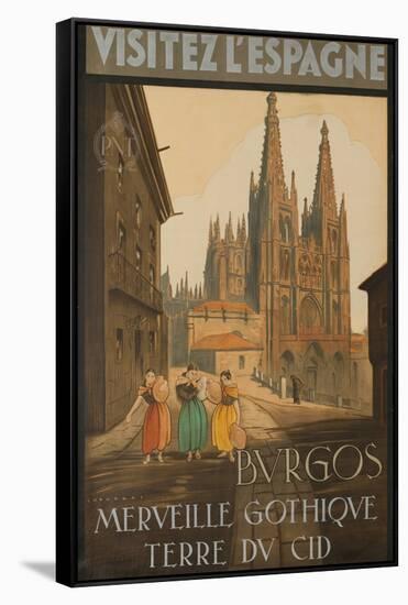 Visit Spain, Burgos, Marvelous Gothic Land of El Cid-null-Framed Stretched Canvas