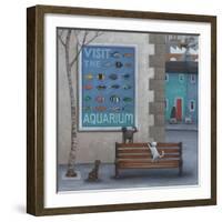 Visit the Aquarium-Peter Adderley-Framed Art Print