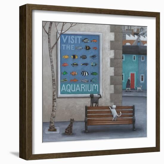 Visit the Aquarium-Peter Adderley-Framed Art Print