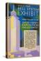 Visit the Bell System Exhibit Poster, Chicago World's Fair, 1935-null-Stretched Canvas