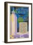 Visit the Bell System Exhibit Poster, Chicago World's Fair, 1935-null-Framed Giclee Print