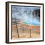 Visit The Grand Prismatic, Yellowstone-Vincent James-Framed Photographic Print