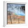 Visit The Grand Prismatic, Yellowstone-Vincent James-Framed Photographic Print