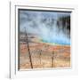 Visit The Grand Prismatic, Yellowstone-Vincent James-Framed Photographic Print