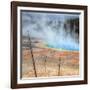 Visit The Grand Prismatic, Yellowstone-Vincent James-Framed Photographic Print