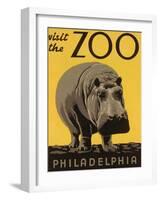 Visit the Philadelphia Zoo-null-Framed Giclee Print