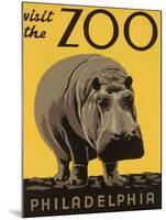 Visit the Philadelphia Zoo-null-Mounted Giclee Print