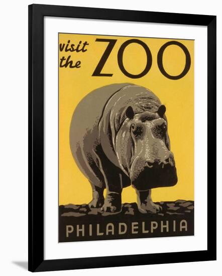 Visit the Philadelphia Zoo-null-Framed Giclee Print