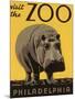 Visit the Philadelphia Zoo-null-Mounted Giclee Print