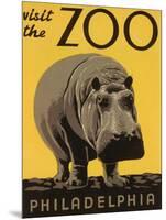 Visit the Philadelphia Zoo-null-Mounted Giclee Print