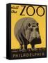 Visit the Philadelphia Zoo-null-Framed Stretched Canvas