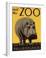 Visit the Philadelphia Zoo-null-Framed Art Print