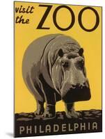 Visit the Philadelphia Zoo-null-Mounted Art Print