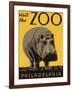 Visit the Philadelphia Zoo-null-Framed Art Print