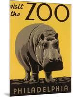 Visit the Philadelphia Zoo-null-Mounted Art Print