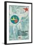 Visit the Soviet Union Poster-null-Framed Giclee Print