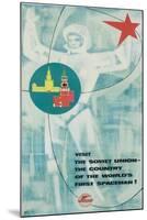 Visit the Soviet Union Poster-null-Mounted Giclee Print